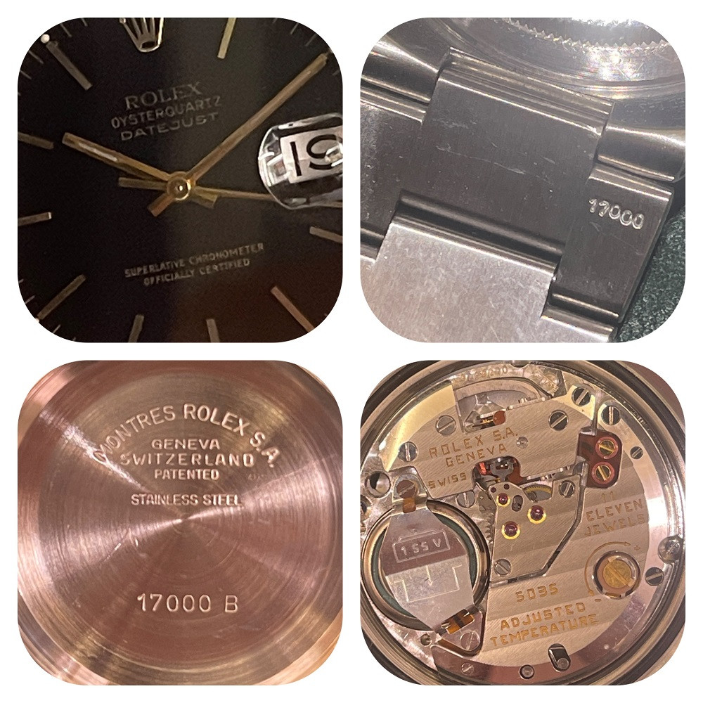 Rolex hot sale oysterquartz service